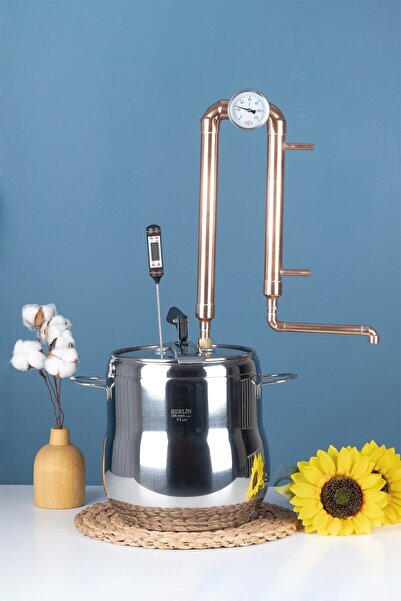 Bitkisel Damıtma Damıtma Sistemi 14 Litre Imbik