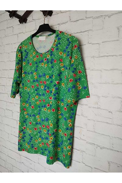 anne moda ankara viscoză mânecă scurtă Vara Anti-Sweat Buluz