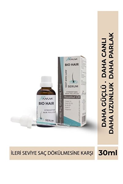 Hanuva سيروم مُقوّي مضاد لتساقط الشعر - يزيد الكثافة ويقوي الشعر، 50 مل