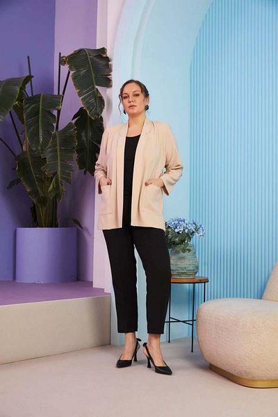 RMG Dimple Fashion Boutique Plus Size Jacket