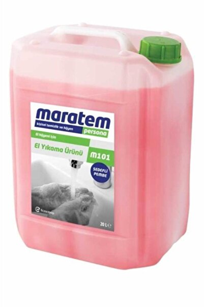 Maratem M101 Sıvı El Sabunu Pembe Sedefli 20 Lt
