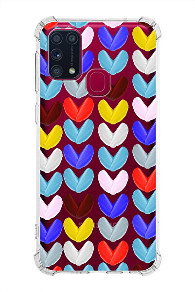 PrintiFy جراب PrinriFy مضاد للصدمات متوافق مع هاتف Samsung Galaxy M31 مع لون ...