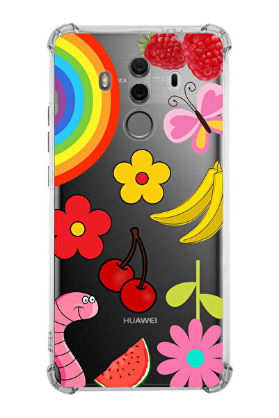 PrintiFy جراب PrinriFy متوافق مع هاتف Huawei Mate 10 Pro ذو اللون المائي 5 مط...