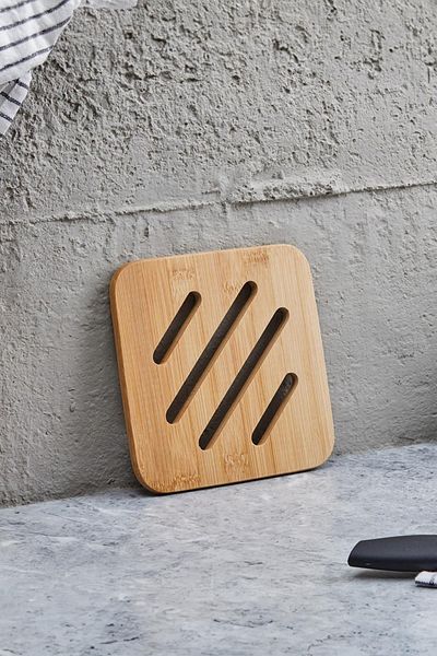 TAMU Bamboo Square Trivet 17x17x1 Cm Base