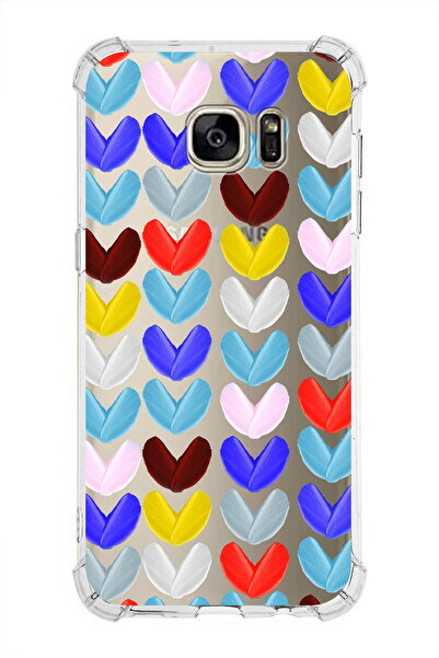 PrintiFy Prinrify Samsung Galaxy S7 Edge Compatible Water Color 1 Printed Tra...