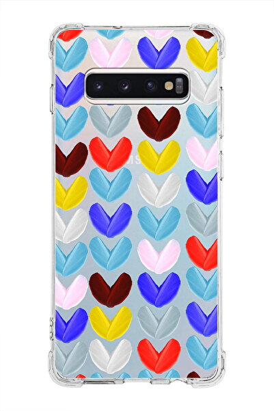 PrintiFy Prinrify Samsung Galaxy S10 Plus Compatible Water Color 1 Printed Tr...