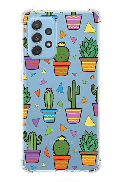 PrintiFy جراب PrinriFy مضاد للصدمات متوافق مع هاتف Samsung Galaxy A73 مع 4 أل...