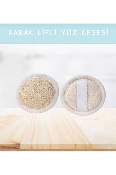 Byzeynepdurak Natural Pumpkin Facial Fiber - Elegant and Comfortable