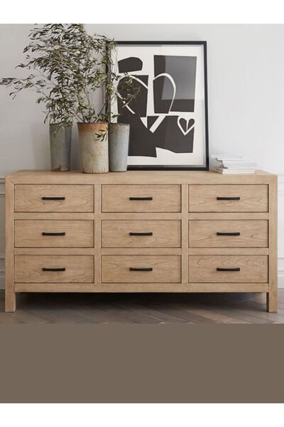 Different Design Linwood 9 Çekmeceli Şifonyer (çamaşırlık)