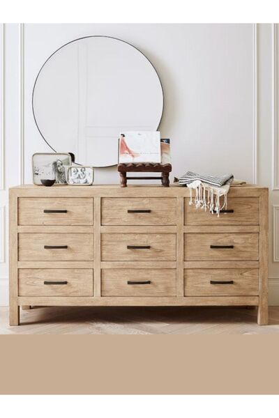 Different Design Linwood 9 Çekmeceli Şifonyer (çamaşırlık)