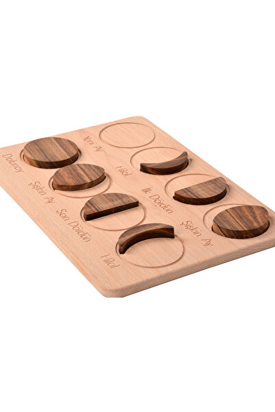 Fafatoys Ahşap Montessori Ayın Evreleri 538G