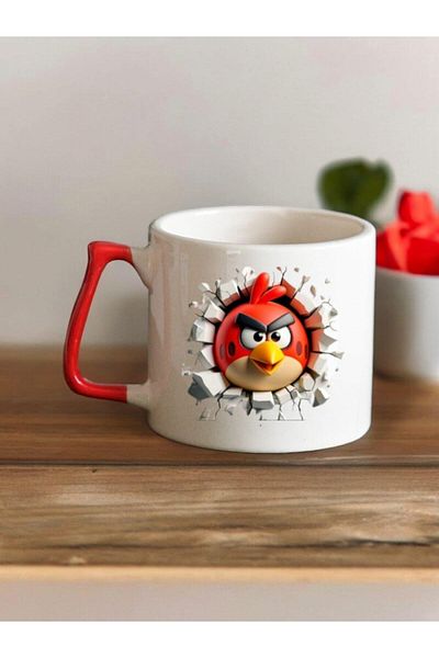 Touz Moda Angry Birds White Mug