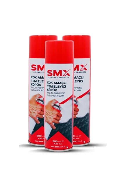 SMX 3 Adet Çok Amaçlı Temizleyici Köpük Sprey