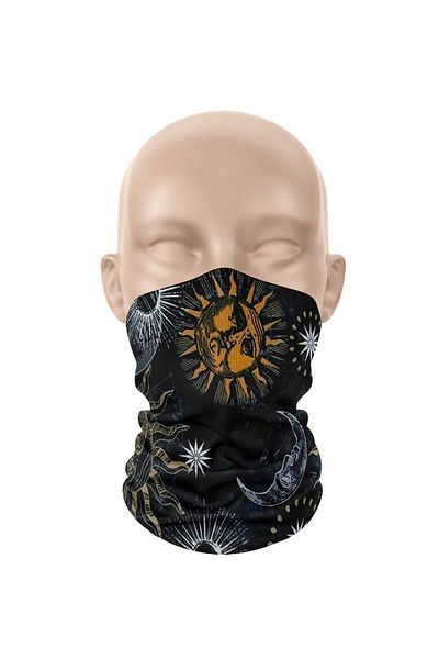 dairaksesuar Sports Headband Neck Collar Bandana Balaklava Headband Face Mask
