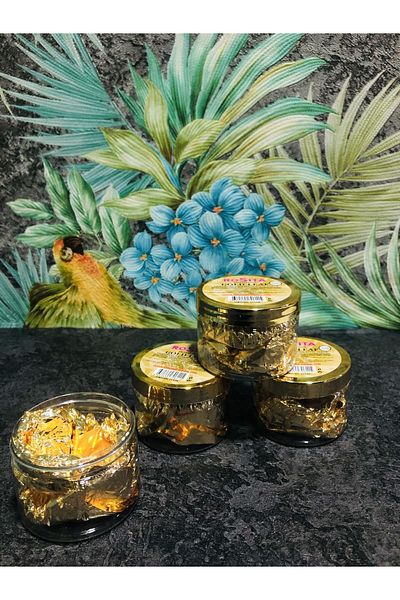 Apsal Rosita Emitation Gold Leaf 16X16 8 Sheets Gold Leaf