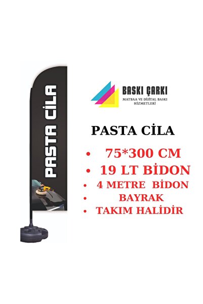 BASKI CARKI PASTA CİLA YELKEN BAYRAK