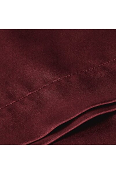 EVYA 2' Burgundy Silk Satin Pillow Case 50X70 Special for Sumegeli Hair with Gift