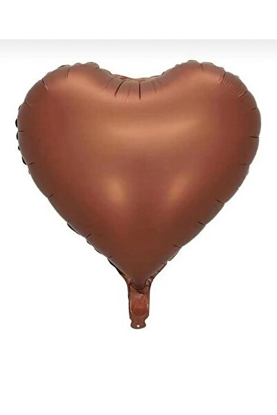 aloha concept Καφέ Καραμέλα Ρετρό Καρδιά μπαλόνι 18 ιντσών