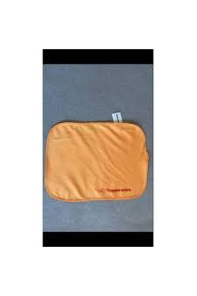 Tupperware Microfiber Glasses Cloth Orange 2 Pack