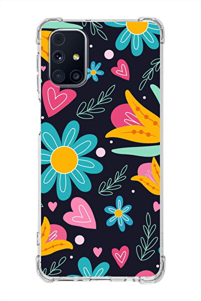 PrintiFy حافظة مضادة للصدمات متوافقة مع هاتف Samsung Galaxy M31s مع زاوية شفا...