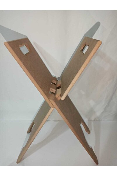 Hobi Dünya Ahşap Boyamalık Ham Mdf Kur’an-ı Kerim Rahlesi