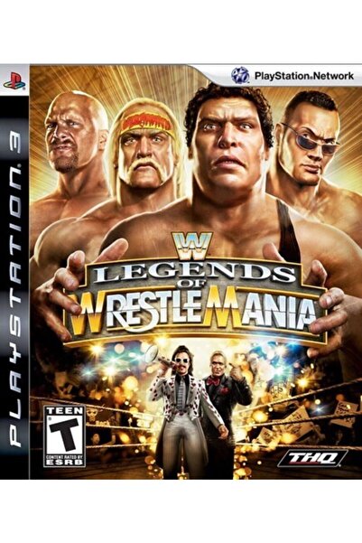 THQ Wwe Legends Of Wrestlemania Ps3