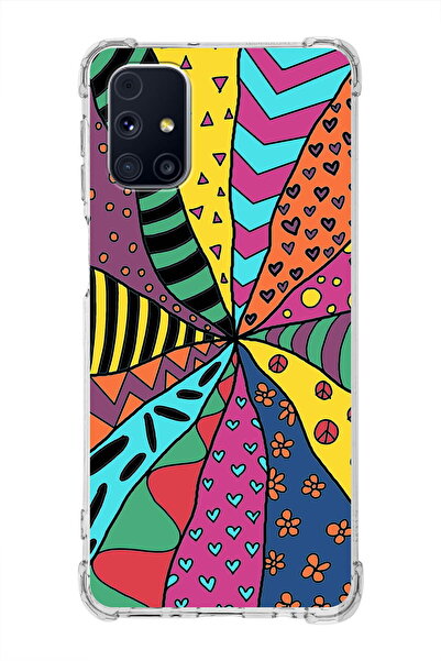 PrintiFy حافظة مضادة للصدمات متوافقة مع هاتف Samsung Galaxy M31s مع حماية زاو...