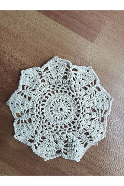 Buldan Concept Hand Lace Star Pattern Fringe 5 Pieces