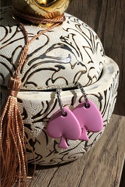 Leerybee ماتي اللون الوردي القرط الأشياء بأسمائها الحقيقية مضاد الأرجية