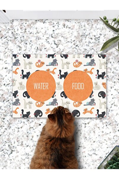 Patipeti سجادة تدريب لطيفة على طعام القطط والكلاب ووسادة تغذية