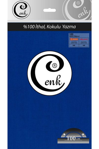 Cenk 100 εκ. Επίπεδη έγχρωμη τσάντα γραφής - 0301 - 123-parliament Blue-70