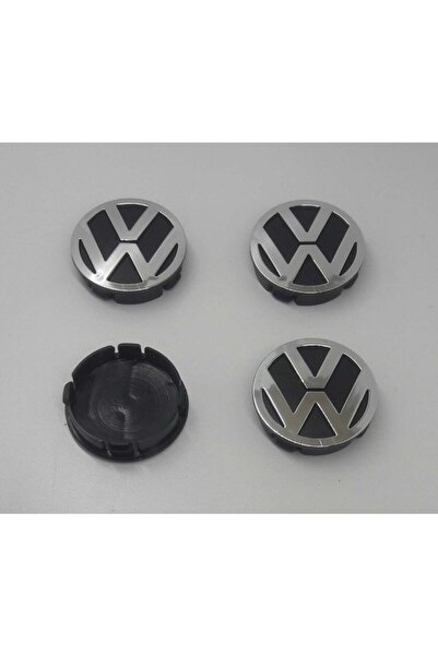 Volkswagen Jant Göbeği 55/60 (55mm Yuva) Uyumlu  4lü Set