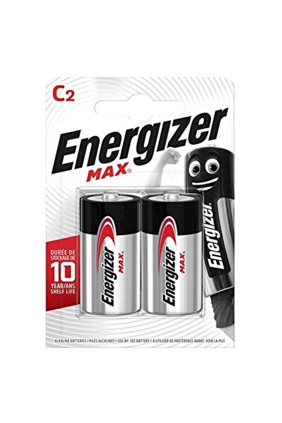 Energizer Σετ 2 μπαταριών Energizer, τύπου C, MAX ALKALINE POWER E93 LR14
