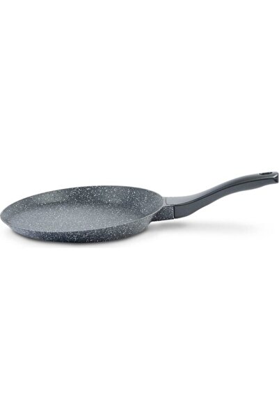 ThermoAD Cast Aluminum Granite Crepe Pan / Gray
