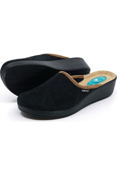 Ceyo 9932 Topuk Dikeni Özellikli Ucu Kapalı Kadın Ev Terliği