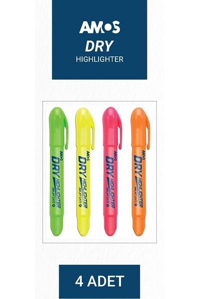 Amos 4 Pack Dry Highlighter
