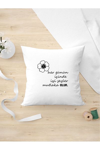 Panorama Ajans Μαξιλαροθήκη Daisy Motivaston Oral Design