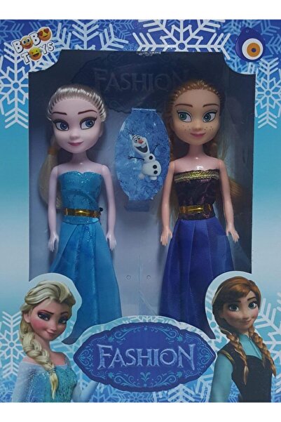 Webinay Home Frozen Karlar Ülkesi Elsa Ve Anna Oyuncak Bebek 2'li Set