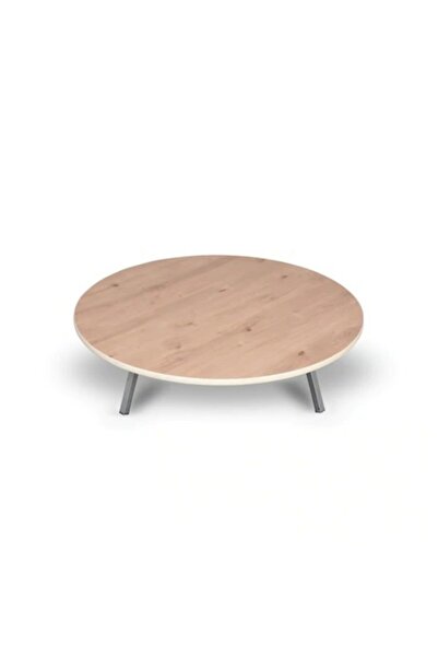 Genel Markalar Na-da Ahşap Yer Sofrası 90 Cm Metal Katlanır Ayaklı