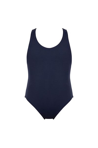 Kom Costum de baie albastru pentru fete