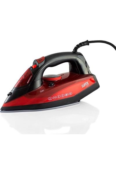 Sarex 2200 W Red Luna Steam Iron - Sr3500