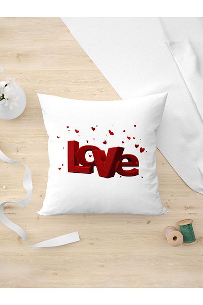 Panorama Ajans Love Sweetheart Special Design Μαξιλαροθήκη για Καλύτερους Φίλους