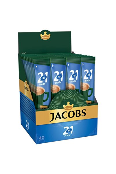 Kahve Jacobs 2'si 1 Arada 40adet