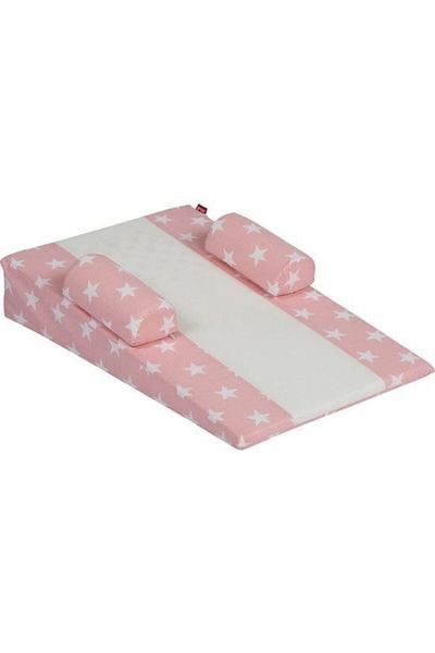 Moje Multi-Purpose Reflux Pillow Poplin - Pink Mega Star Pink