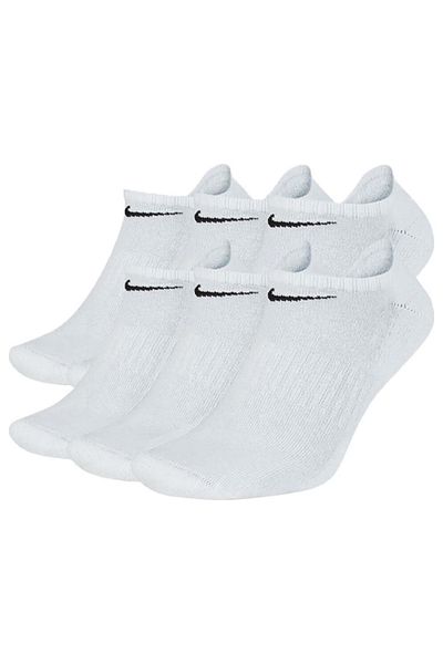 Nike Unisex Socks - U Nk Everyday Ltwt Ns 6Pr.Band - SX7679-100