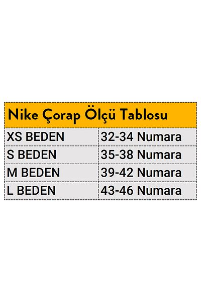 Nike Unisex Socks - U Nk Everyday Ltwt Ns 6Pr.Band - SX7679-100