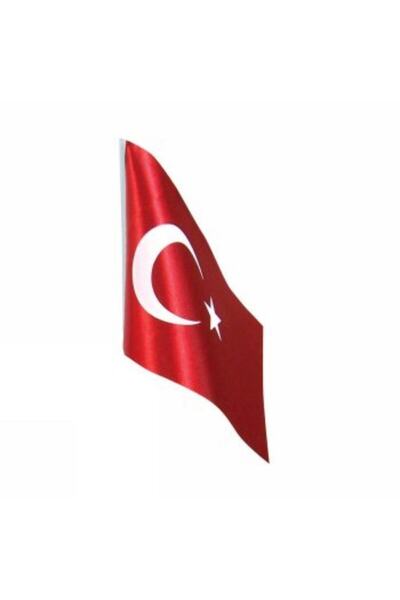 Vatan Bayrak Masa Üstü Türk Bayrağı 15x23cm