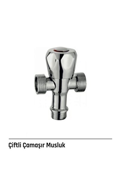AKTUNA Çiftli Çamaşır Musluk