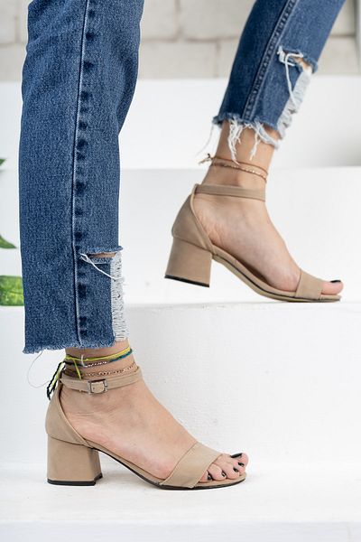 Moda Değirmeni Dámské klasické boty na podpatku Md1015-119-0001