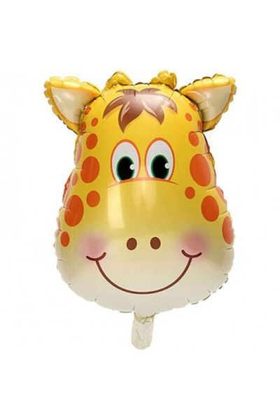 parti sürprizi Safari Party Giraffe Foil Balloon 1 Piece